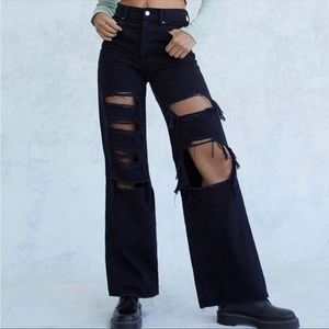 Pacsun black BAGGY jeans size 26